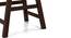 Schumman Bar Stool (Dark Walnut Finish) by Urban Ladder