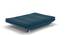 Edo Sofa Cum Bed (Blue) by Urban Ladder - Design 1 Side View - 146242