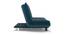 Edo Sofa Cum Bed (Blue) by Urban Ladder - Side View Design 1 - 146246