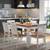Diner 6 seater dining table set lp