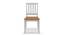 Diner 6 Seater Dining Table Set (Golden Oak Finish) by Urban Ladder - Front View Design 3 - 147000