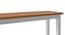 Diner 6 Seater Dining Table Set (With Bench) (Golden Oak Finish) by Urban Ladder - Design 3 Close View - 147052