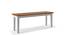 Diner 6 Seater Dining Table Set (With Bench) (Golden Oak Finish) by Urban Ladder - Front View Design 3 - 147067