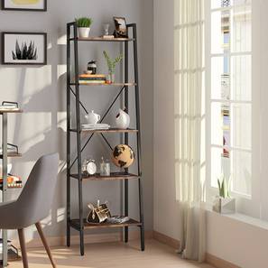 Ul Exclusive Design Wallace Engineered Wood Bookshelf in Wenge Finish