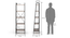 Wallace Bookshelf/Display Unit (35-book capacity) (Wenge Finish) by Urban Ladder - Design 1 Template - 147114