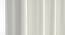 Vonal Sheer Curtains - Set Of 2 (White, Door Curtain Type, 52"x84" Curtain Size) by Urban Ladder