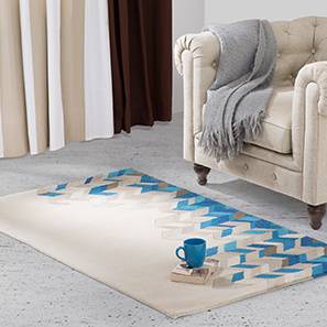 Matelski hand tufted carpet sea blue lp