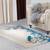 Matelski hand tufted carpet sea blue lp