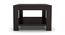 Striado Coffee Table (Mahogany Finish, With Shelves Configuration) by Urban Ladder - Design 1 Side View - 149541