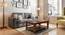 Striado Coffee Table (Teak Finish, With Shelves Configuration) by Urban Ladder - Design 1 Full View - 149548