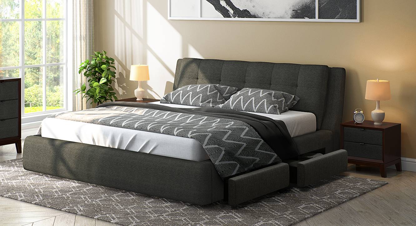 Stanhope Upholstered Storage Essential Bedroom Set
