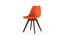 Pashe Dining Chairs - Set of 2 (Rust) by Urban Ladder - Front View Design 2 - 152315