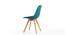 Pashe Dining Chairs - Set of 2 (Teal) by Urban Ladder - Design 1 Side View - 152325
