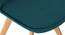 Pashe Dining Chairs - Set of 2 (Teal) by Urban Ladder - Design 1 Zoomed Image - 152327