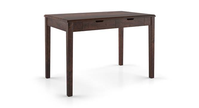 Angelou Study Desk (Walnut Finish) by Urban Ladder - Front View Design 1 - 152378