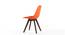 Pashe Chair (Rust) by Urban Ladder - Design 1 Side View - 152989