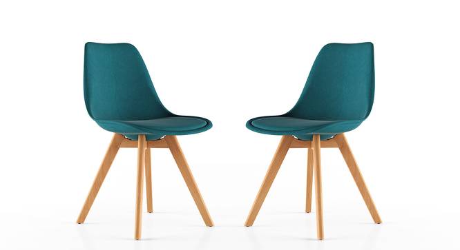 Pashe Chair (Teal) by Urban Ladder - Front View Design 1 - 152995