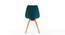 Pashe Chair (Teal) by Urban Ladder - Design 1 Close View - 152999