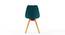 Pashe Chair (Teal) by Urban Ladder - Design 1 Close View - 152999