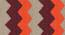 Sayan Dhurrie (91 x 152 cm  (36" x 60") Carpet Size, Orange & Maroon) by Urban Ladder - Cross View Design 1 - 153565