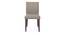 Wesley - Persica(Leatherette) 6 Seater Glass Top Dining Table Set (Beige, Dark Walnut Finish) by Urban Ladder - Front View Design 2 - 154721