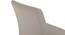 Wesley - Persica(Leatherette) 6 Seater Glass Top Dining Table Set (Beige, Dark Walnut Finish) by Urban Ladder - Design 2 Close View - 154725
