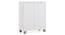 Oslo High Gloss Chest of Drawer Set (White Finish) by Urban Ladder - Rear View Design 1 - 155342