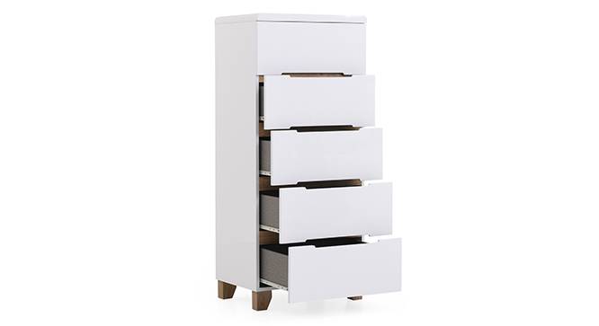 Oslo High Gloss Chest Of Drawer Set Urban Ladder