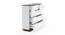 Baltoro High Gloss Chest Of Five Drawers (White Finish) by Urban Ladder - Design 1 Close View - 155635