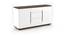 Baltoro Wide High Gloss Sideboard (White Finish) by Urban Ladder - Front View Design 1 - 156420