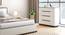 Baltoro High Gloss Chest Of Five Drawers (White Finish) by Urban Ladder - Full View Design 1 - 156486