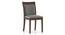 Wesley - Dalla 6 Seater Dining Table Set (Grey, Dark Walnut Finish) by Urban Ladder - Cross View Design 2 - 157789