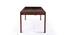 Vanalen 6-to-8 Extendable - Dalla 8 Seater Glass Top Dining Table Set (Grey, Dark Walnut Finish) by Urban Ladder - - 157919