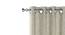 Foglia Curtains - Set Of 2 (Beige, Door Curtain Type, 52"x104" Curtain Size) by Urban Ladder