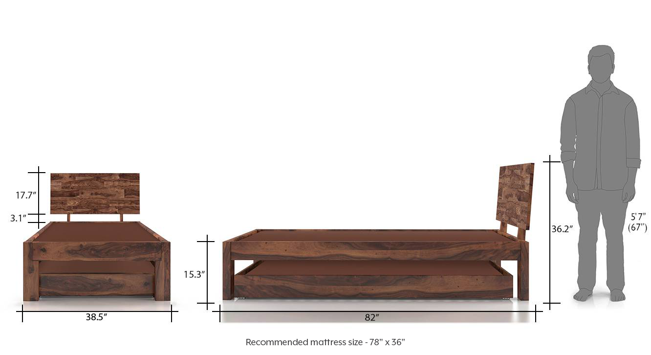 urban ladder single cot