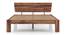 Marieta Bed (Solid Wood) (Teak Finish, King Bed Size) by Urban Ladder - Design 1 Half View - 158651