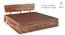 Marieta Storage Bed (Solid Wood) (Teak Finish, Queen Bed Size, Drawer Storage Type) by Urban Ladder - Cross View Design 1 - 158674
