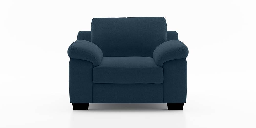 Comfeo Sofa (Cadet Blue) (3-seater Custom Set - Sofas, None Standard Set - Sofas, Cobalt, Fabric Sofa Material, Regular Sofa Size, Regular Sofa Type) by Urban Ladder - - 158889