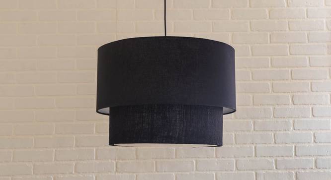 Halo Double Pendant Light (Black) by Urban Ladder - Design 1 Full View - 159243