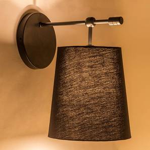 Sale In Channapatna Design Sphynx Wall Lamp (Black)