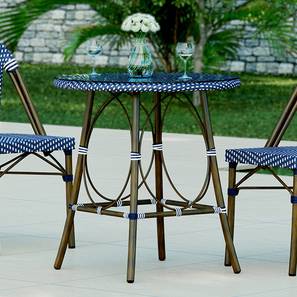 Outdoor Table Design Kea Metal Outdoor Table in Brown Colour