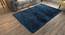 Linton Shaggy Rug (Blue, 152 x 244 cm  (60" x 96") Carpet Size) by Urban Ladder - Design 1 Full View - 160512