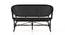 Cirali 2 Seater Chair (Black) by Urban Ladder