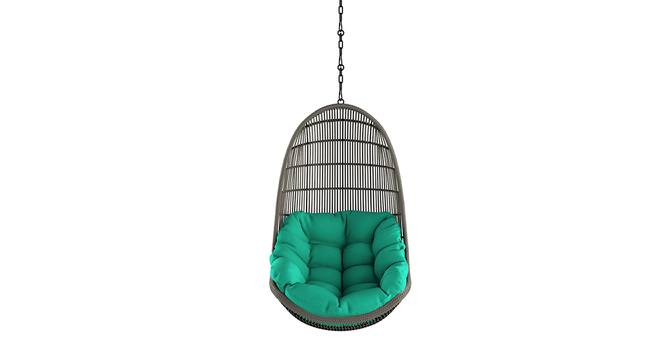 Piver Swing Chair With Long Chain (Teal) by Urban Ladder
