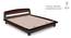 Tahiti Platform Bed (Mahogany Finish, Queen Bed Size) by Urban Ladder - Cross View Design 1 - 161342
