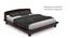 Tahiti Platform Bed (Mahogany Finish, Queen Bed Size) by Urban Ladder - Design 1 Half View - 161345