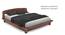 Tahiti Platform Bed (Teak Finish, Queen Bed Size) by Urban Ladder - Design 1 Half View - 161358