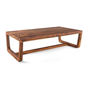 Coffee Table In Kochi Design Botwin Rectangular Solid Wood Coffee Table in Teak