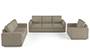 Apollo Sofa Set (Mist, Fabric Sofa Material, Compact Sofa Size, Soft Cushion Type, Regular Sofa Type, Master Sofa Component, Regular Back Type, Regular Back Height) by Urban Ladder - - 161877