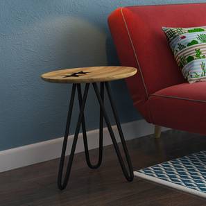 Living Room Furniture Under 10000 Design Capella Side Table (Natural Finish)